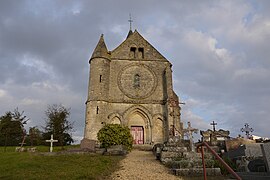 The church of Marizy-Saint-Mard