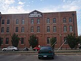 Abernathy Furniture Co. building was converted to lofts in the early 2000s.