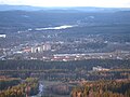 Undulating hilly land of Central Sweden at Hagfors, Värmland