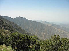 Jabal Sawdah in Saudi Arabia