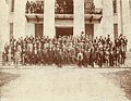 Image 27Members of the Alabama state legislature on the steps of the Capitol in Montgomery during Reconstruction (1872) (from History of Alabama)
