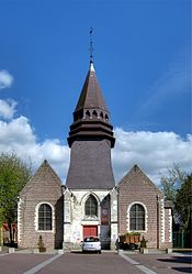 The church in Houplin-Ancoisne