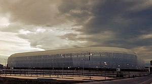 Das Stadion Ende Januar 2019