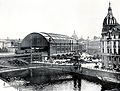 Bahnhof Friedrichstraße mit dem Schlütersteg im Vordergrund, 1903