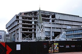 Birmingham Central Library demolition 10 January 2015