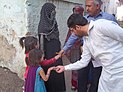 Checking for Polio Vaccination Marks - Pakistan
