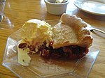 cherry pie, Sturgeon Bay