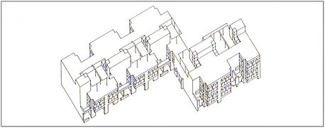 Diagoon housing, basic structure for participation