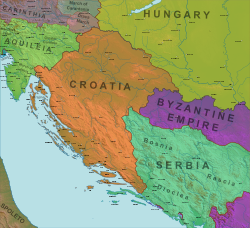 Kingdom of Duklja (Dioclea) in 1089