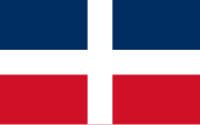 Flag of the First Dominican Republic