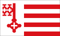 Hissflagge mit dem Wappenbild