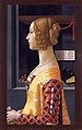 Portrait of Giovanna Tornabuoni by Domenico Ghirlandaio
