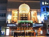 The Empire at Leicester Square in London also includes a casino.