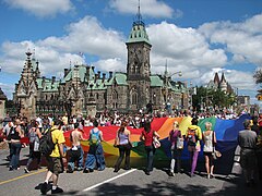 Ottawa Capital Pride parade in Canada, 2007