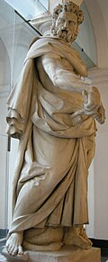 Statuen des Janus und Jupiter in Genua
