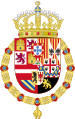 Coat of arms of the House of Habsburg, Spanish branch (Sardinian variant)