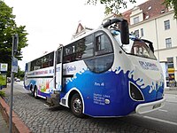 Splashtour 'Amfibus' amphibious bus, An der Untertrave, Lübeck, 12 August 2020