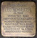 Stolperstein für Leo Schneider (Lorenzstraße 6)