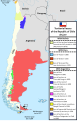 Image 7Territorial losses of the Republic of Chile de jure (by law) according to Chilean historiography. (from History of Chile)