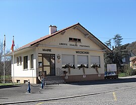 The town hall in Wegscheid