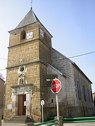 The church in Burey-en-Vaux