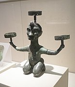 Dian lamp in the shape of a servant