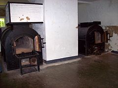 Die zwei Verbrennungsöfen im Krematorium