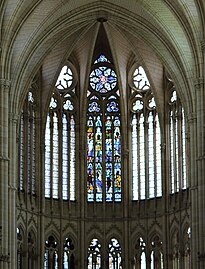 Amiens, Kathedrale, Chor­ober­gaden, 1240–1269