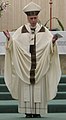 Conical chasuble, worn by Archbishop Daniel DiNardo