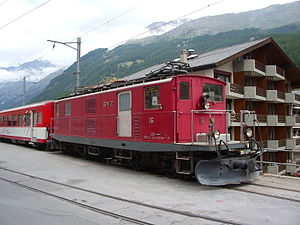 HGe 4/4 16 in Zermatt, 2006