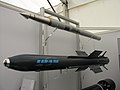 An IDAS and a Barracuda torpedo at the TechDemo'08 Exhibition, 2008