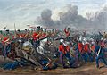Image 25The charge of the British 16th Lancers at Aliwal on 28 January 1846, during the First Anglo-Sikh War (from Sikh Empire)