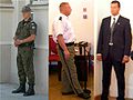SOP officers in different uniforms