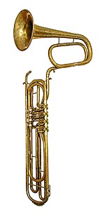 early 20th century cimbasso in B♭ by Stowasser in the University of Edinburgh collection