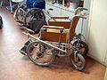 Rollstuhl mit Hebelantrieb im DDR-Museum Pirna