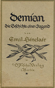 The cover to Demian by Hermann Hesse