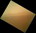 First colored image from Curiosity (August 6, 2012).