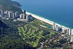 São Conrado aerial view