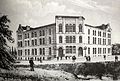 Neues Gymnasium. Lithographie von R.Geissler 1869