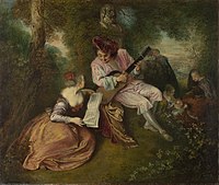 The Love Song, c. 1717, National Gallery, London