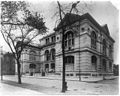 Lennox Library (1871–77, demolished 1910), Manhattan, New York City, Richard Morris Hunt, architect