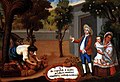 Mestize, Gemälde 1780, Colección de Malu y Alejandra Escandón, Ciudad de México