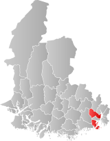Oddernes within Vest-Agder