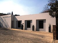 Building in Pretoria with a neomodern architectural design.