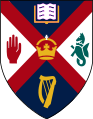 Coat of arms of Queen's University Belfast