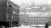 Bitter cold winter of 1992-1993, at the height of the siege.