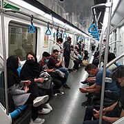 Shiraz Metro-Passengers during COVID-19-March 2022