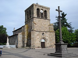 Church and war memorial