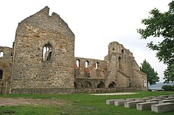Ruins of the abbey church