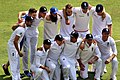 England cricket team in August 2015